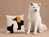 Coussin Noir — 45 × 45 cm avec Neji — studio