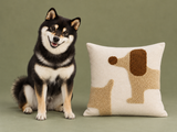 Coussin Sable — 45 × 45 cm avec Seiji — studio