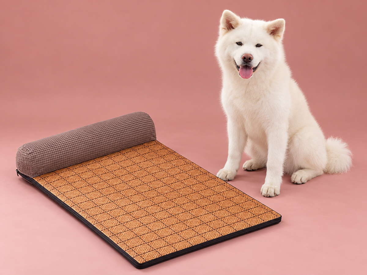 Tapis Cacao rectangulaire avec Neji — studio